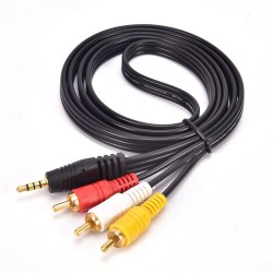 Cable RCA - AUX 3x1